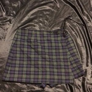 Plaid “School girl” skirt/skort